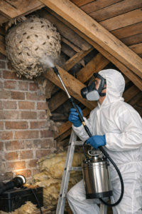 nid de guêpes Reims