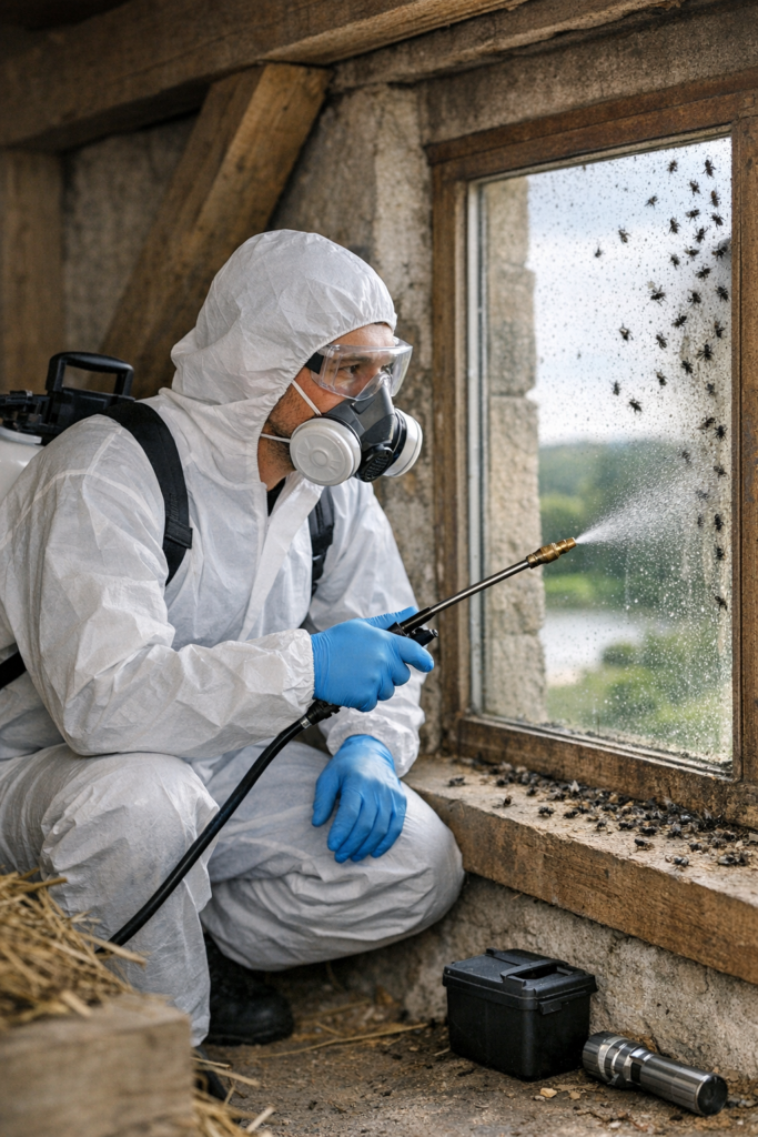 désinsectisation mouches Marne